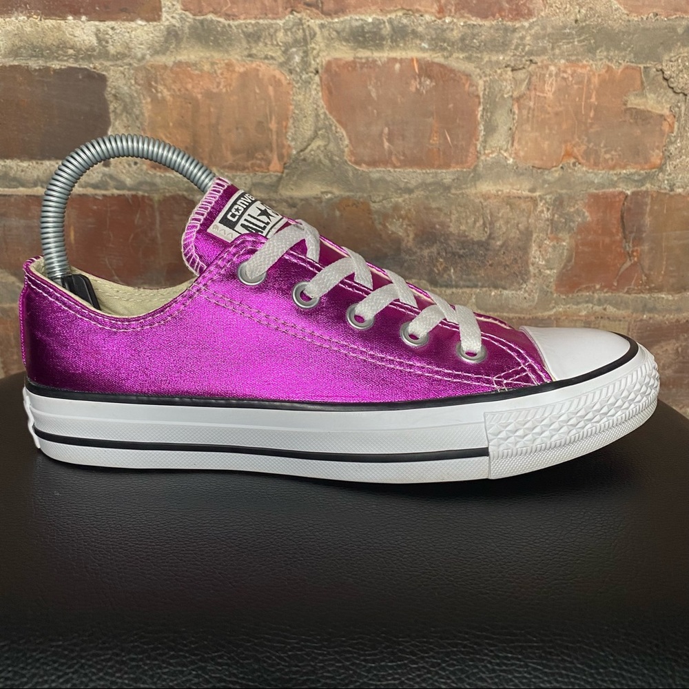 Converse Chuck Taylor All-Star Metallic Pink Women's Size 6 Shoes Canvas Sneaker